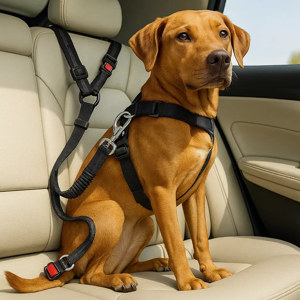 AutoPaw – Adjustable Dog Car Seat Belt Restraint