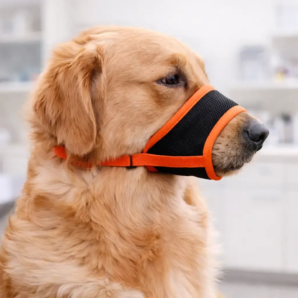 AeroMuzzle – Breathable Adjustable Dog Muzzle