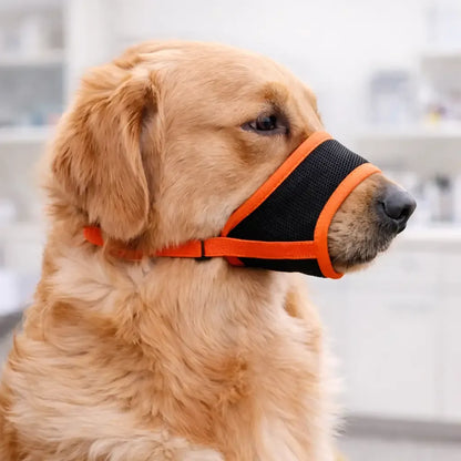 AeroMuzzle – Breathable Adjustable Dog Muzzle