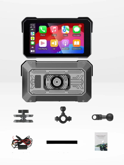 Bricodil – Waterproof Motorcycle CarPlay Display with Android Auto