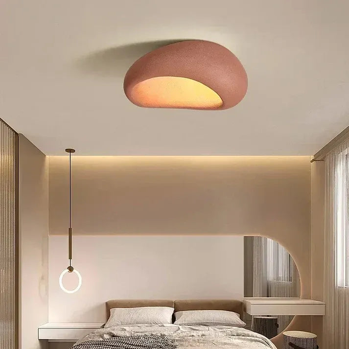 EclatWabi – Modern Nordic Wabi-Sabi LED Ceiling Light