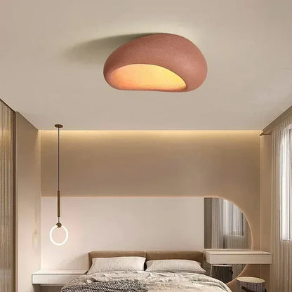 EclatWabi – Modern Nordic Wabi-Sabi LED Ceiling Light
