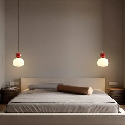 OrbaLux – Retro Bauhaus Pendant Light with Colour Accents