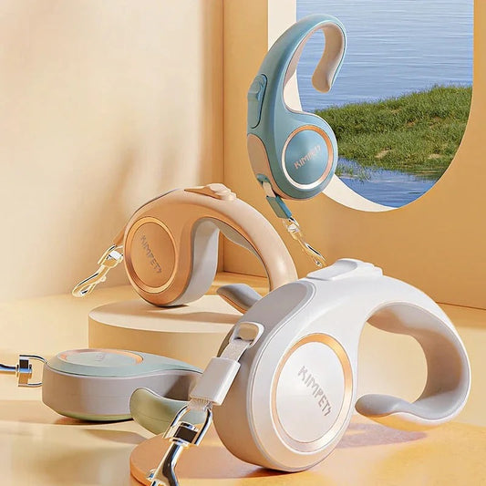 Leashéra – Minimalist Automatic Retractable Dog Leash