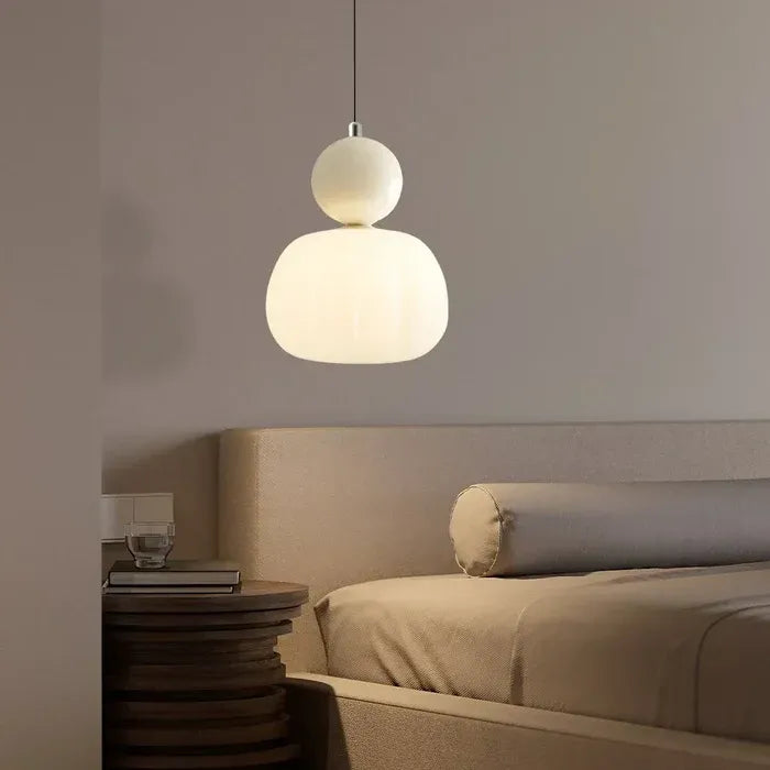 OrbaLux – Retro Bauhaus Pendant Light with Colour Accents