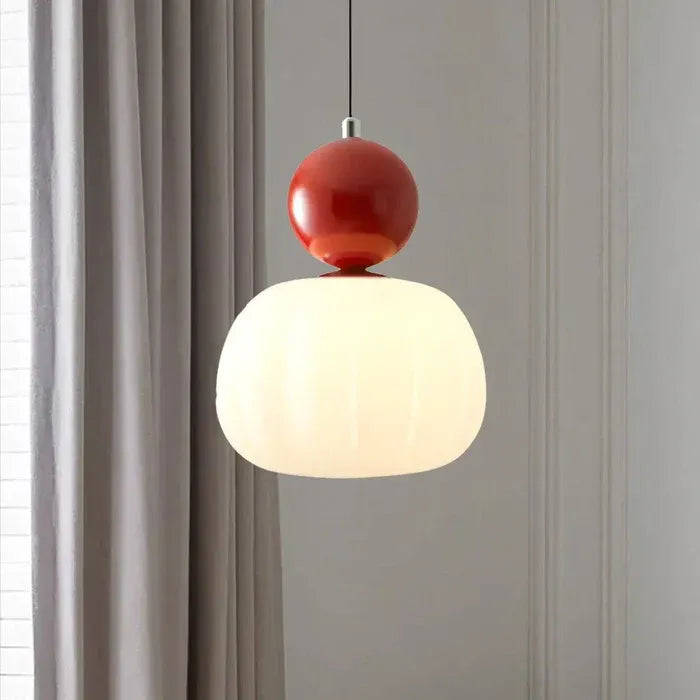 OrbaLux – Retro Bauhaus Pendant Light with Colour Accents