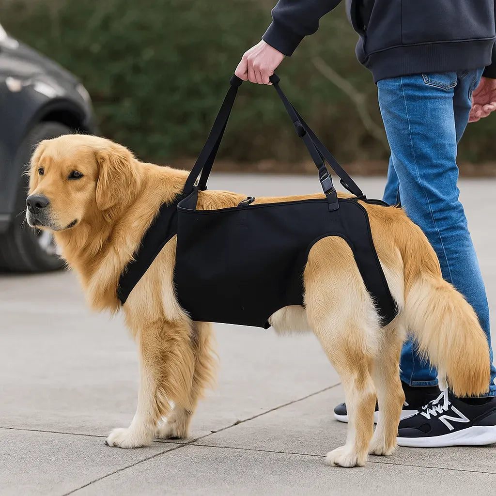LiftEase – Adjustable Dog Support Harness with Lifting Strap