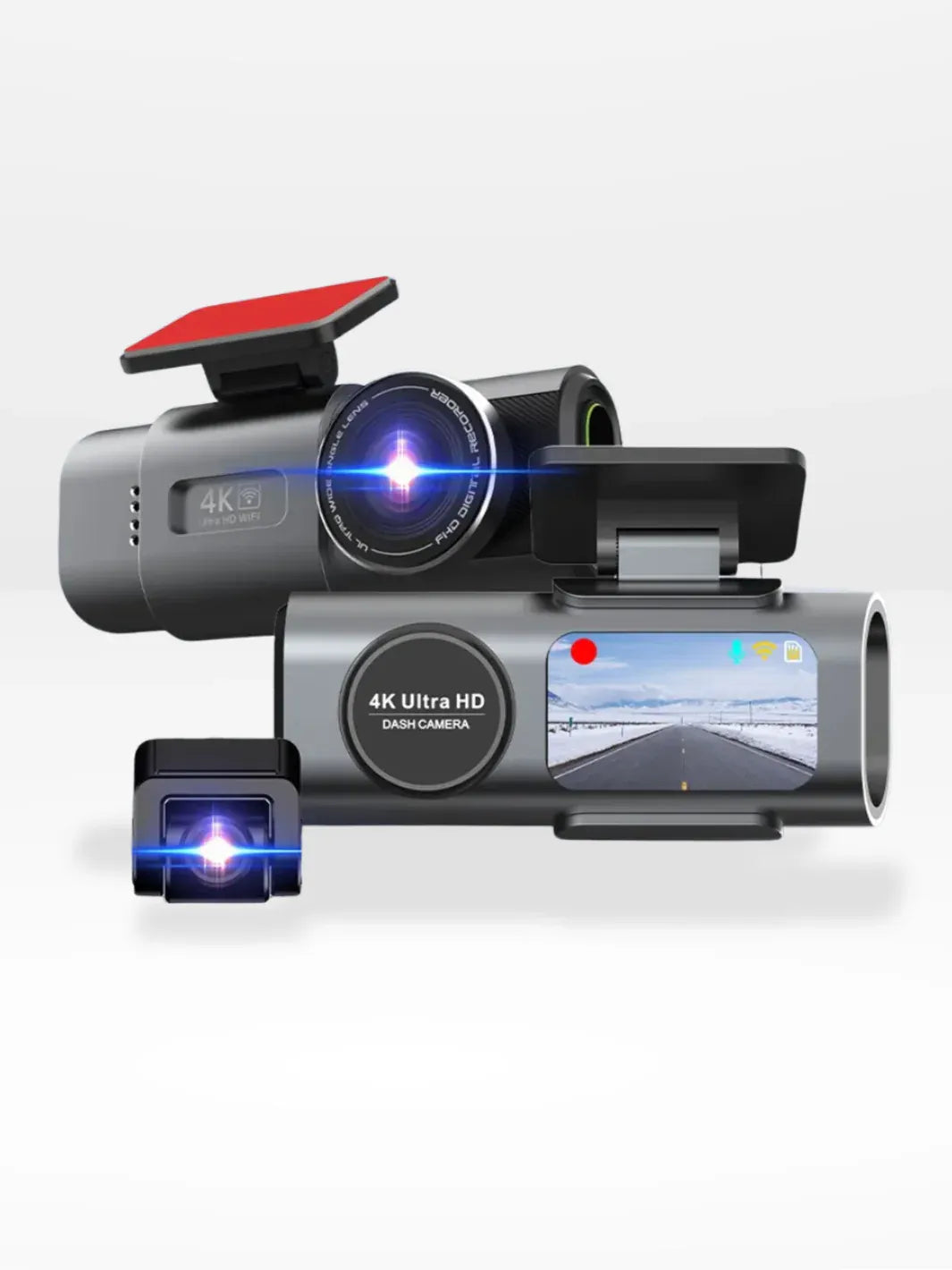 Bricodil – 4K GPS WiFi Car Dash Cam