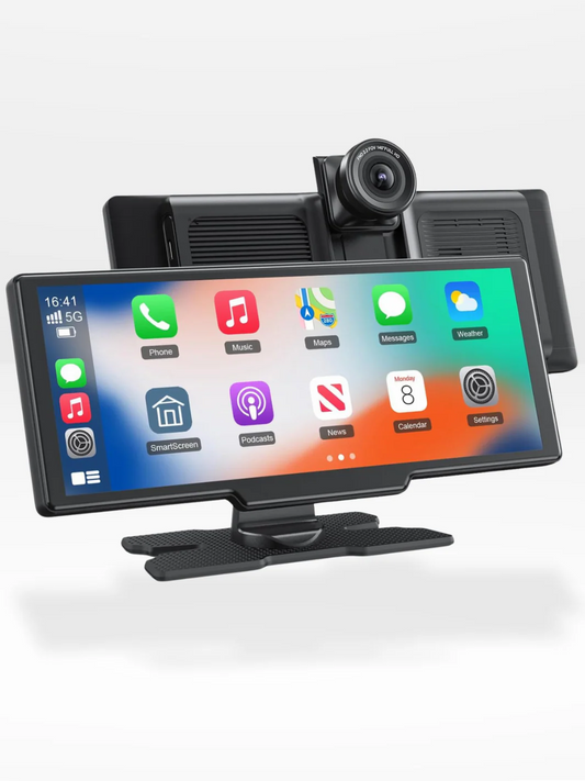 Veltrix – Wireless CarPlay Display with 4K Dash Camera