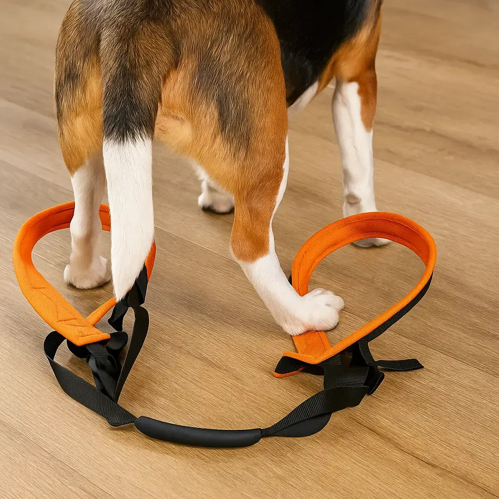 Dog Rear Support Harness Adjustable Padded Mobility Aid for Hind Legs ...