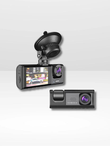 Bricodil – Triple Channel Dash Camera with Parking Monitor