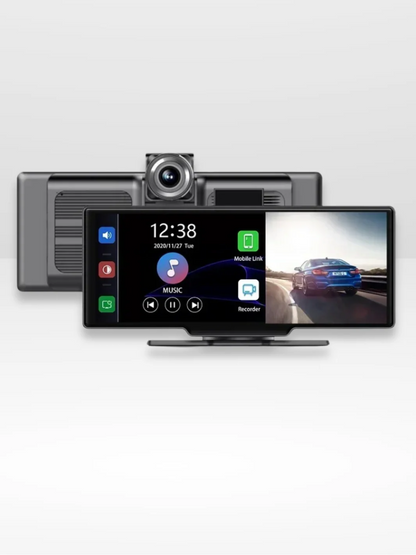 Veltrix – Wireless CarPlay Display with 4K Dash Camera