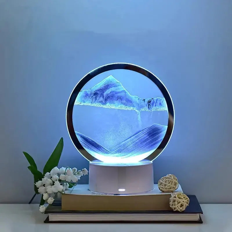 SableZen – Relaxing LED Sand Table Lamp