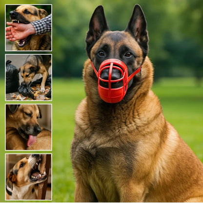 VentiGuard – Breathable Plastic Basket Dog Muzzle