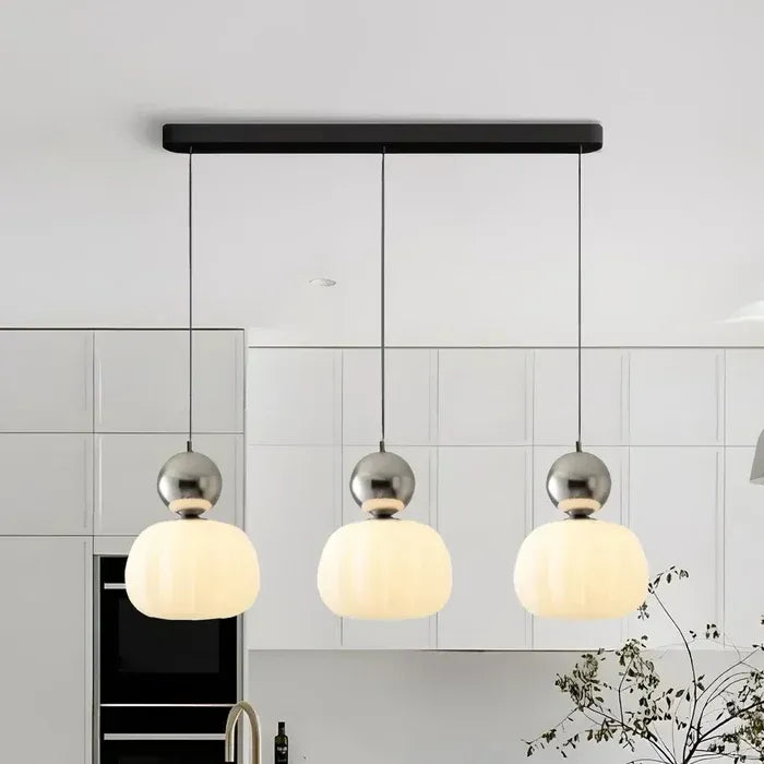 OrbaLux – Retro Bauhaus Pendant Light with Colour Accents