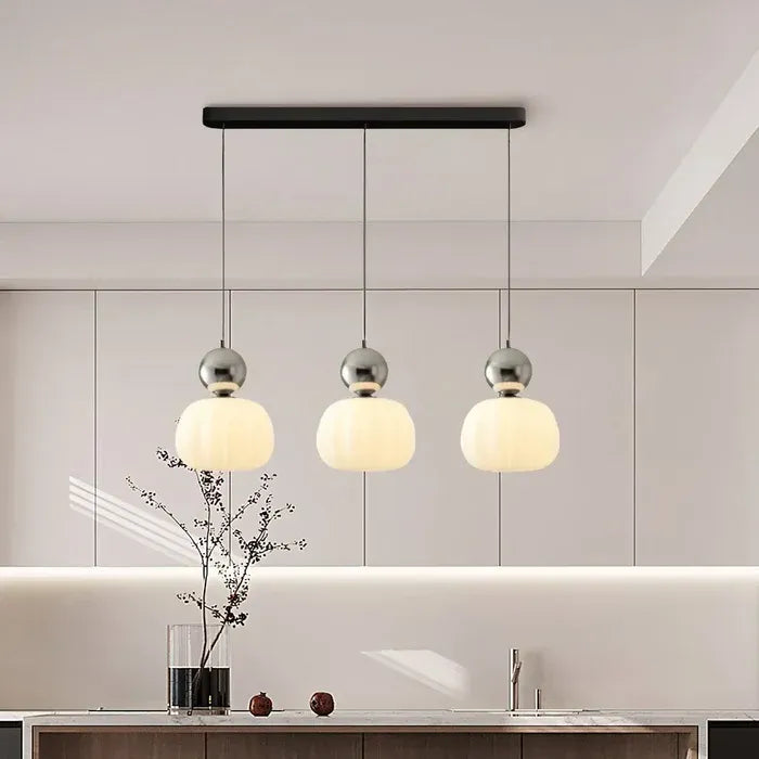 OrbaLux – Retro Bauhaus Pendant Light with Colour Accents