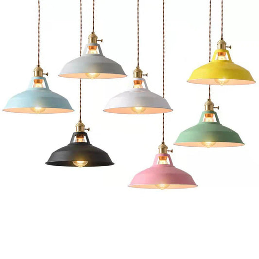 IndusRetro – Vintage Industrial Metal Pendant Lamp