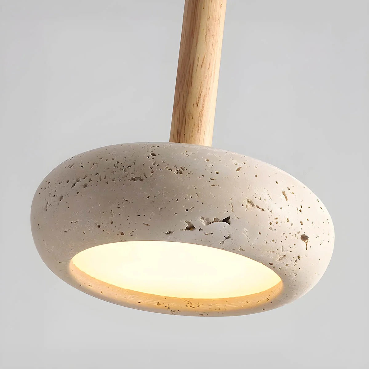Travora – Modern Travertine Stone Pendant Light
