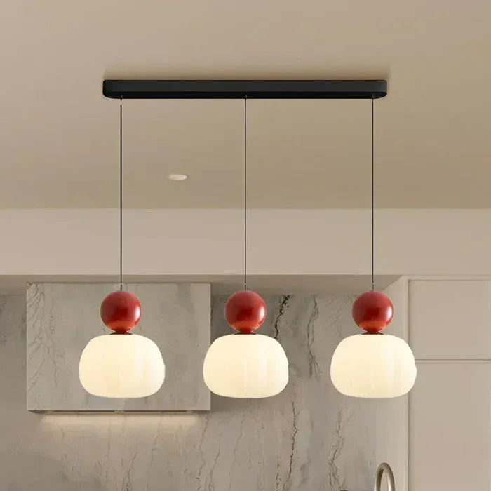 OrbaLux – Retro Bauhaus Pendant Light with Colour Accents