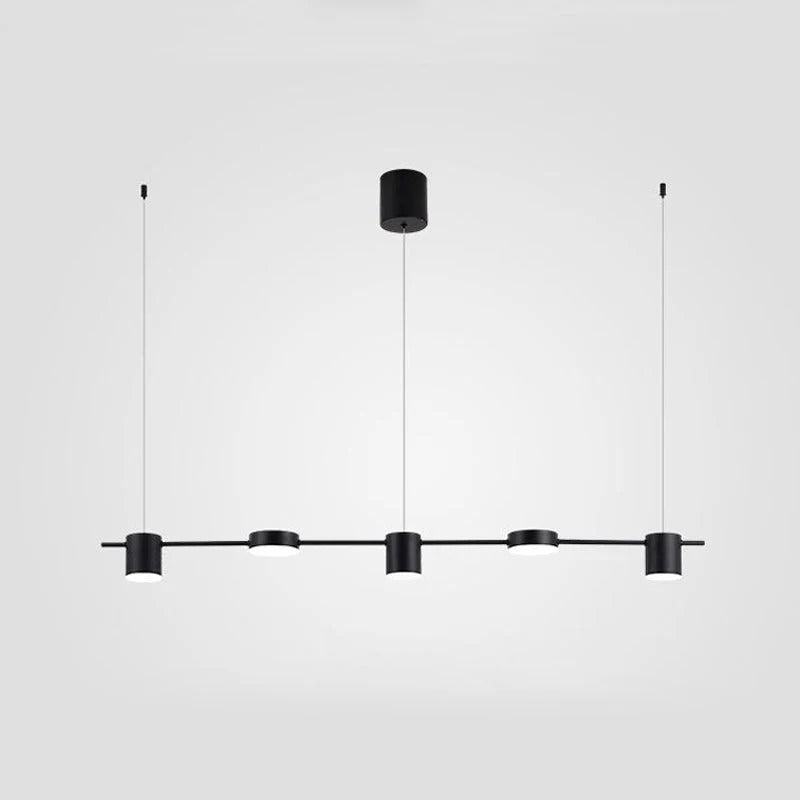 Aureon – Modern Gold Aluminium Pendant Light with 3 & 5 Heads