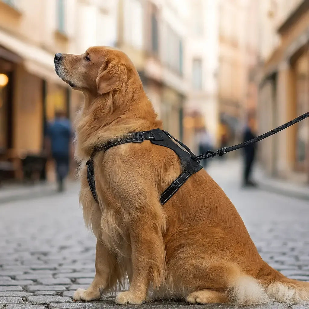 LumoCore – Reflective No-Pull Dog Harness with Control Handle