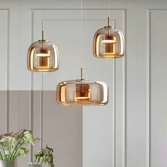 Clareo – Modern Glass LED Pendant Light
