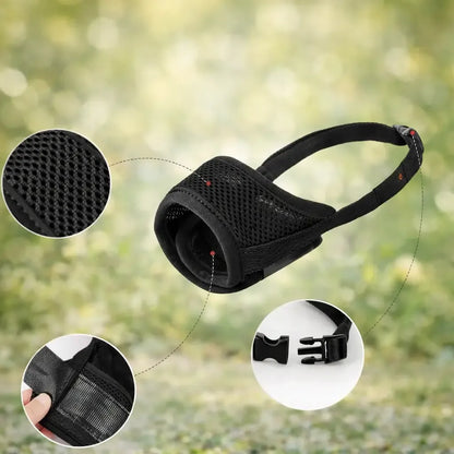 AeroMuzzle – Breathable Adjustable Dog Muzzle