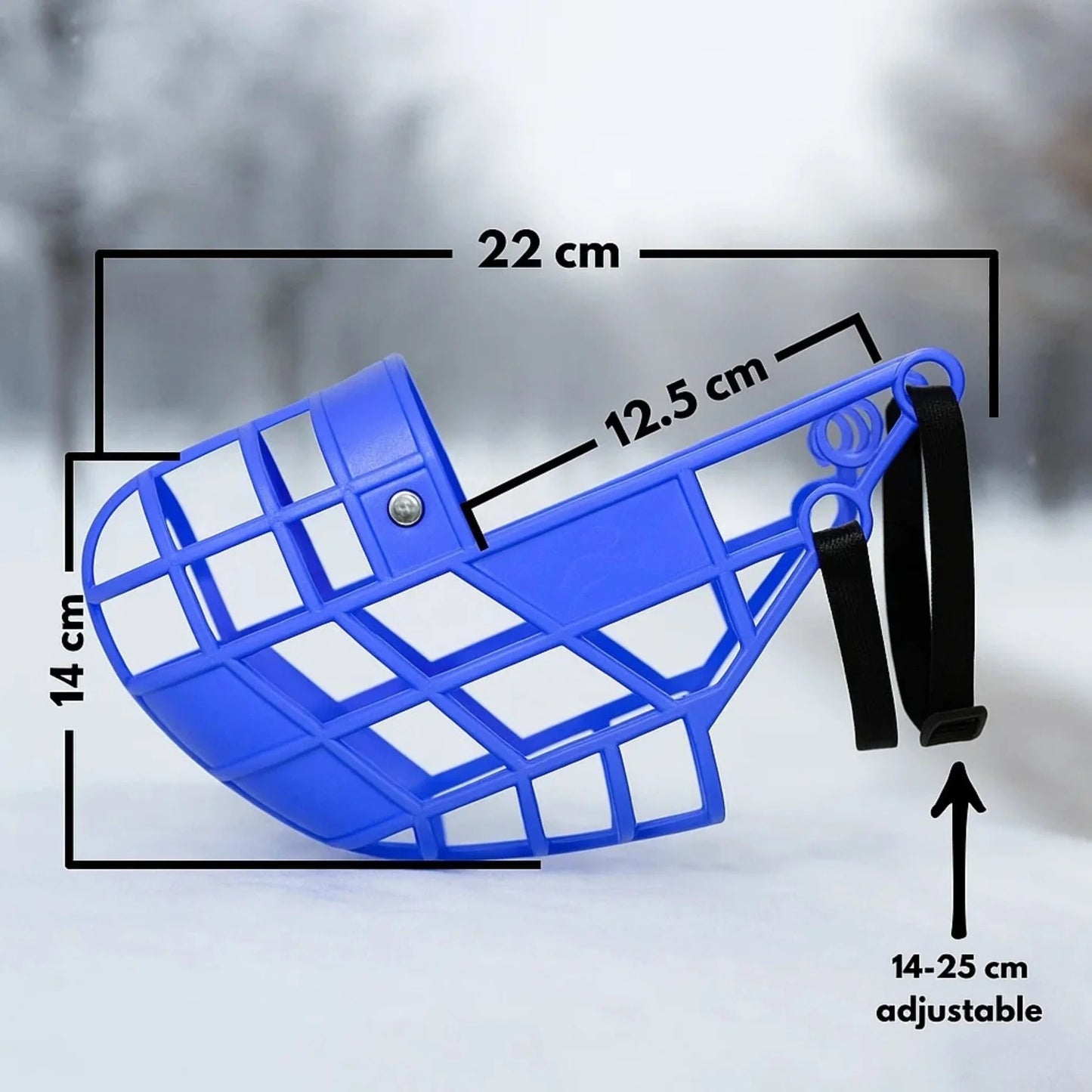 VentiGuard – Breathable Plastic Basket Dog Muzzle