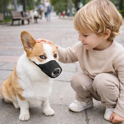 AeroMuzzle – Breathable Adjustable Dog Muzzle