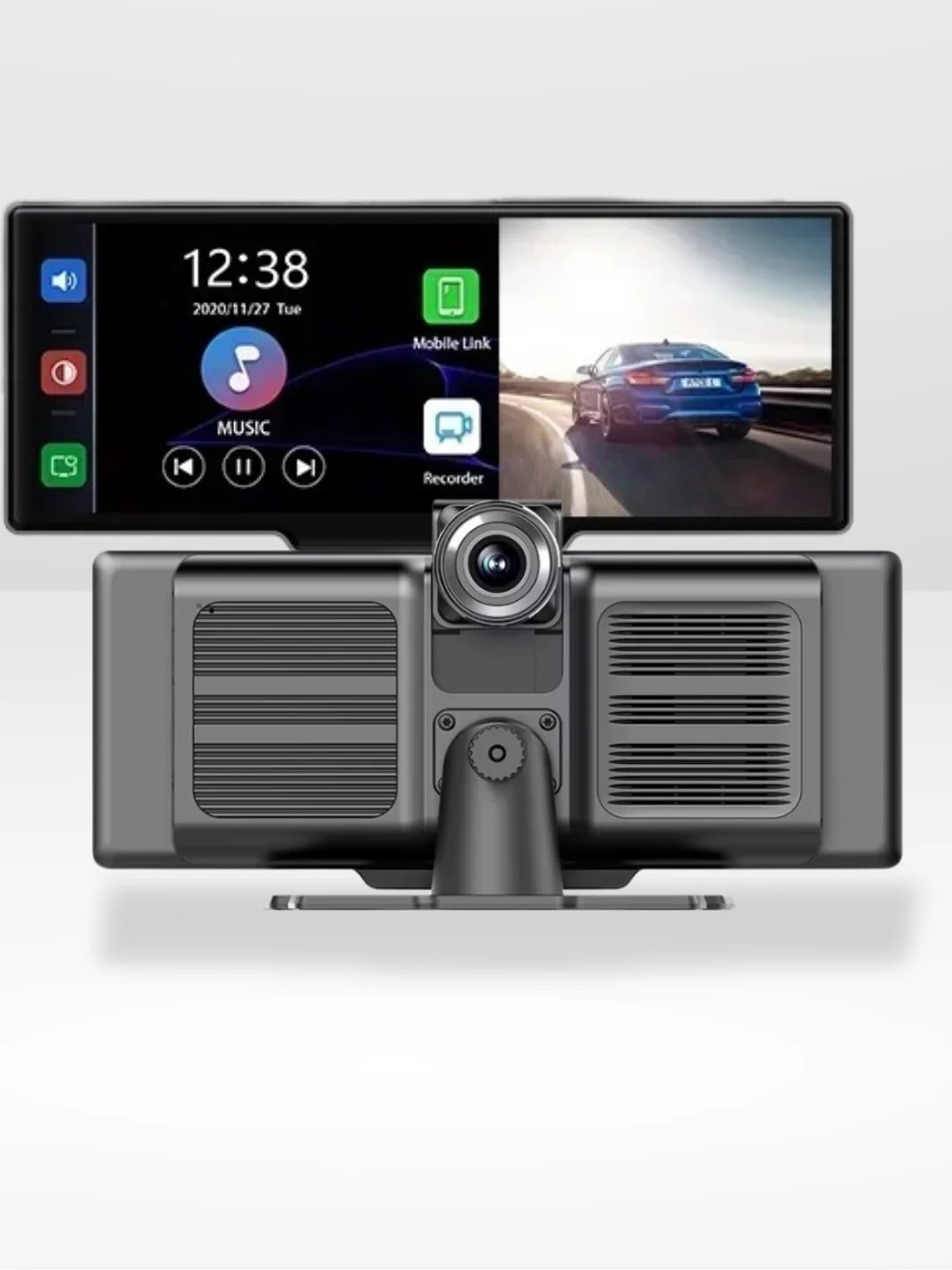 Veltrix – Wireless CarPlay Display with 4K Dash Camera