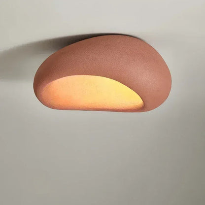 EclatWabi – Modern Nordic Wabi-Sabi LED Ceiling Light