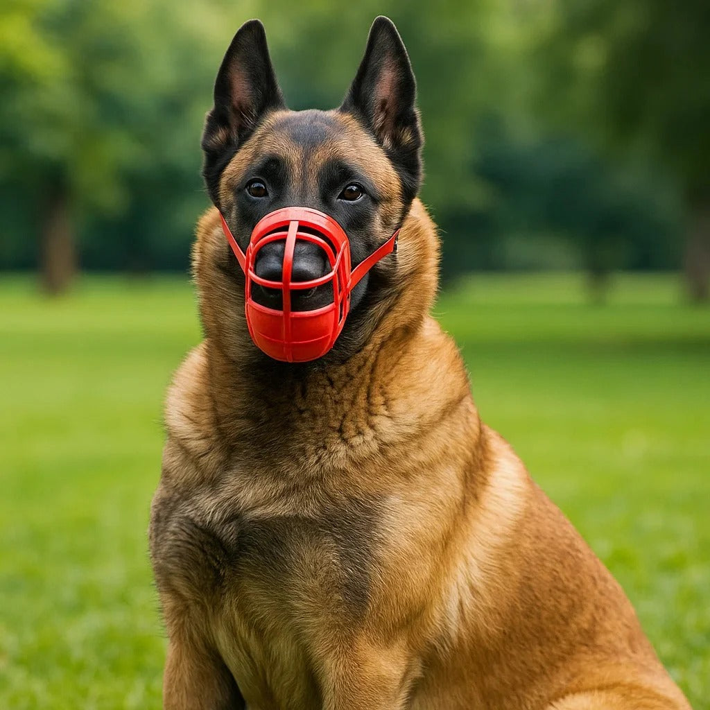 VentiGuard – Breathable Plastic Basket Dog Muzzle