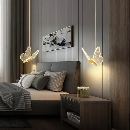 LumiFly – Elegant LED Butterfly Pendant Light