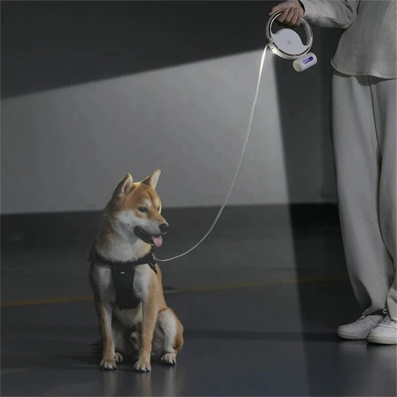 HaloPaw – LED Retractable Dog Leash