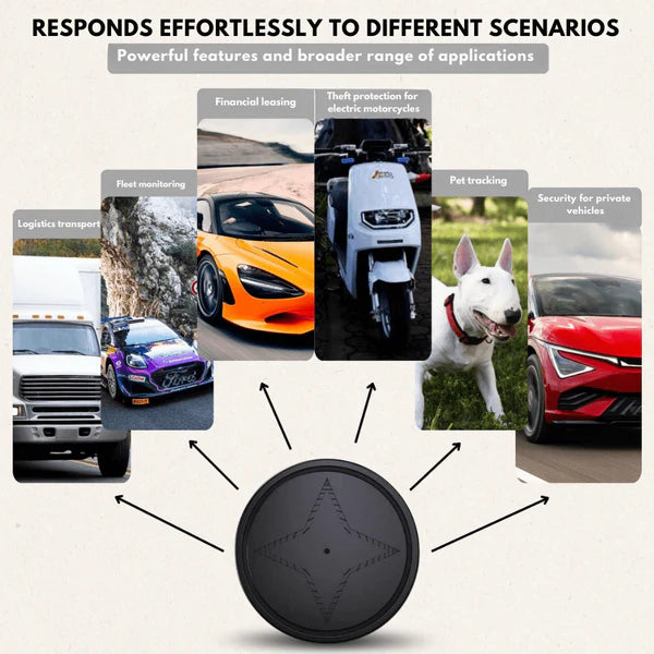 TraceLock – Compact Magnetic GPS Tracker with Long Battery Life v2