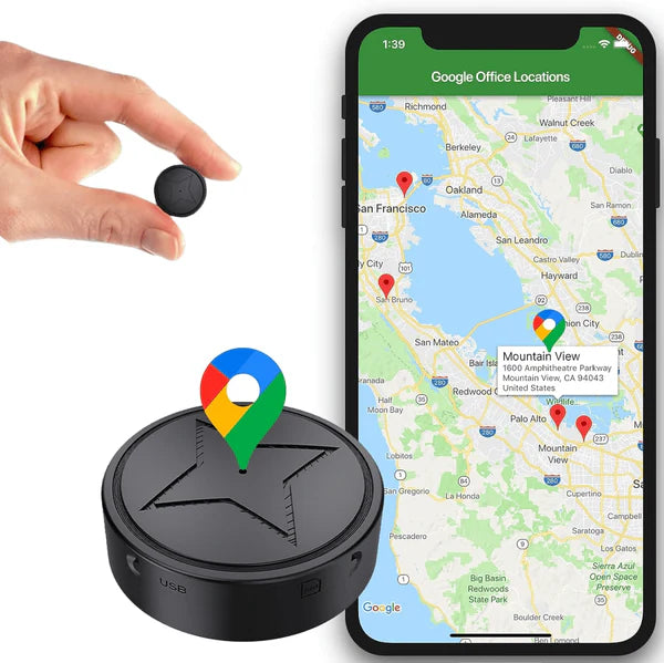 TraceLock – Compact Magnetic GPS Tracker with Long Battery Life v2
