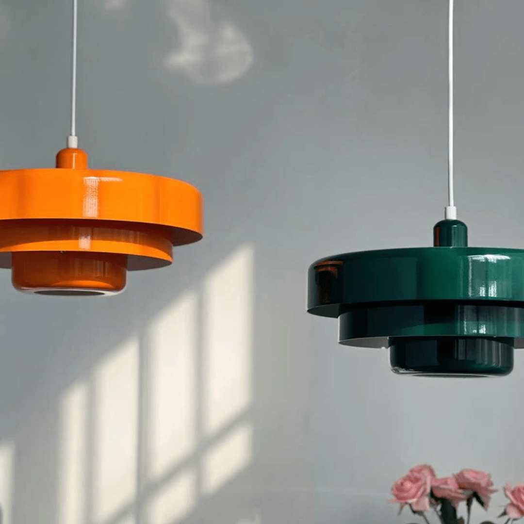 Vintara – Vintage LED Pendant Light in Metal & Glass
