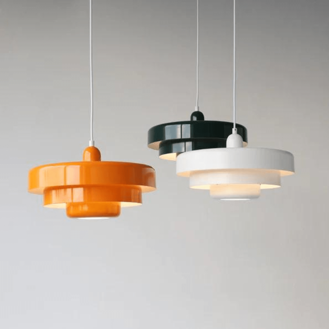 Vintara – Vintage LED Pendant Light in Metal & Glass