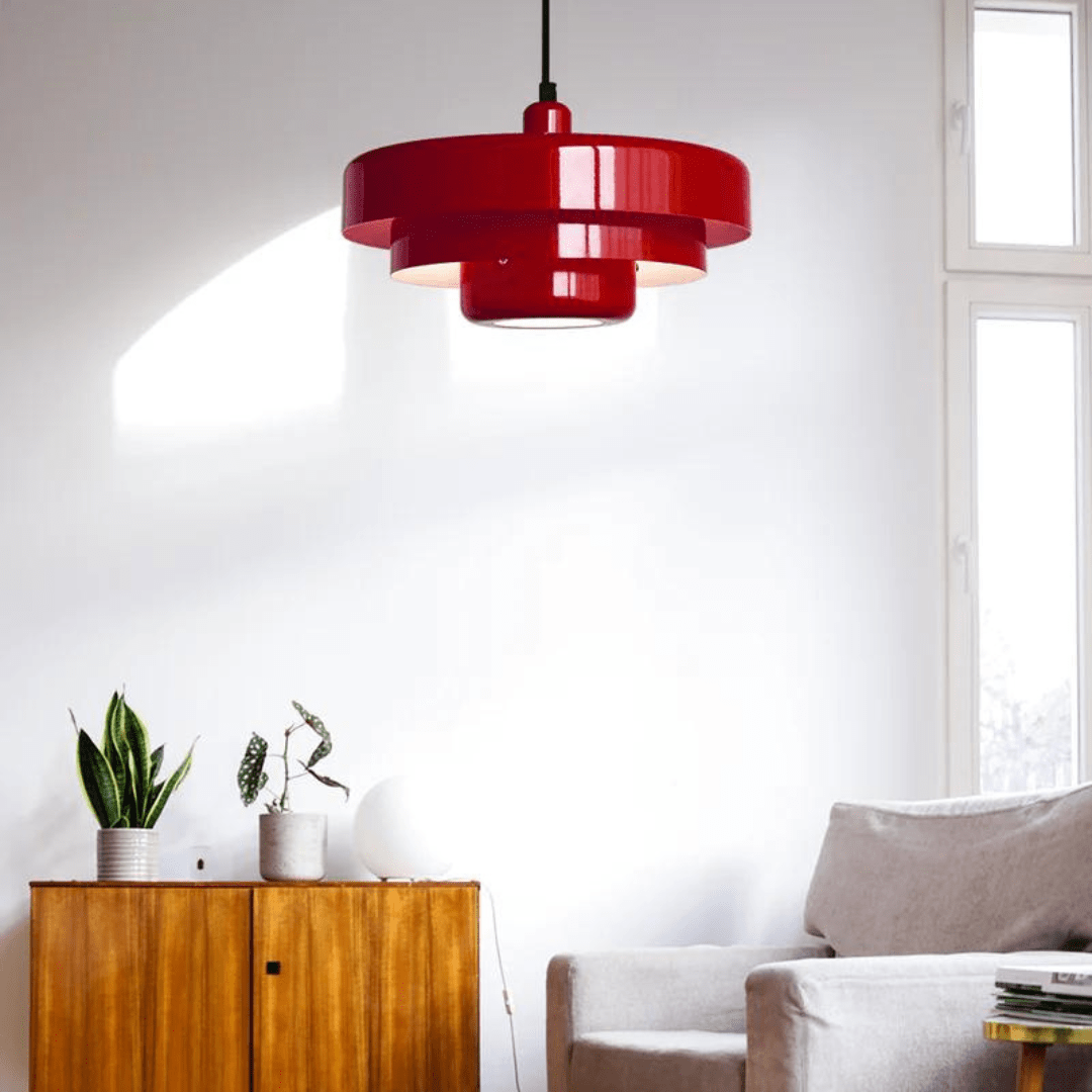 Vintara – Vintage LED Pendant Light in Metal & Glass