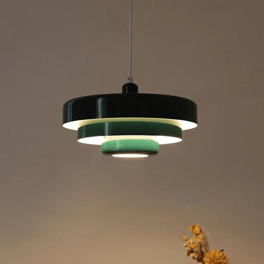 Vintara – Vintage LED Pendant Light in Metal & Glass