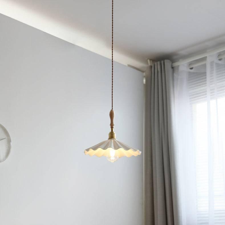 LumiDome – Modern Glass Pendant Light with LED Ceiling Design
