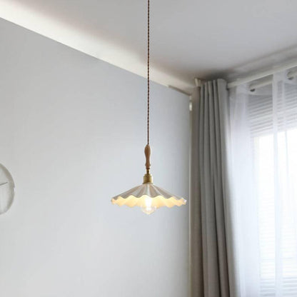 LumiDome – Modern Glass Pendant Light with LED Ceiling Design