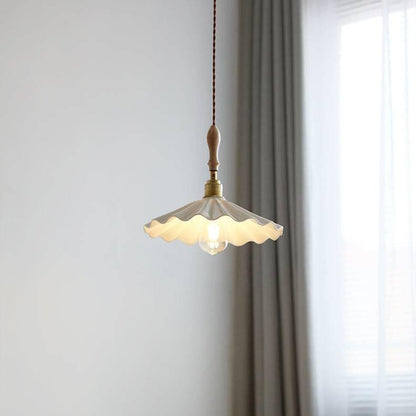 LumiDome – Modern Glass Pendant Light with LED Ceiling Design