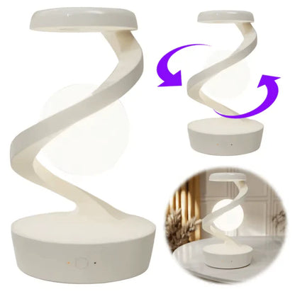 LUMINOYA – Levitating Moon Lamp with Gesture Control & Wireless Charging