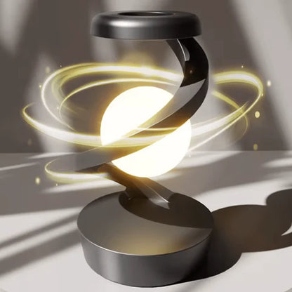 LUMINOYA – Levitating Moon Lamp with Gesture Control & Wireless Charging