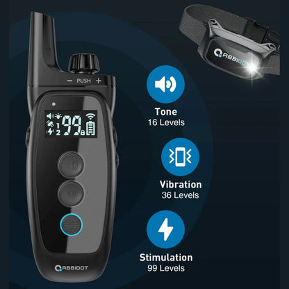 NovaTrain – Long Range Dog Training Collar with LCD Remote