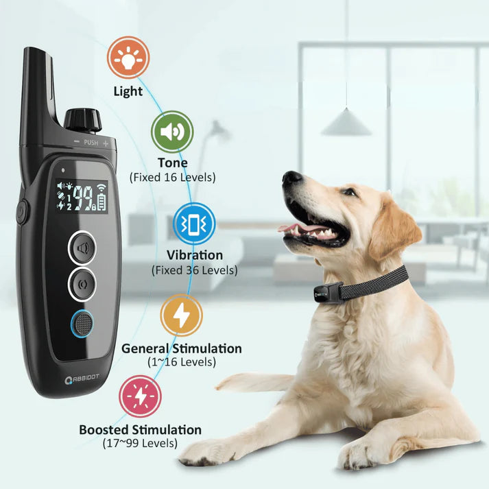 NovaTrain – Long Range Dog Training Collar with LCD Remote