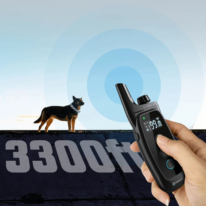 NovaTrain – Long Range Dog Training Collar with LCD Remote