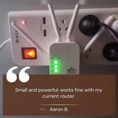 NetVibe – Dual-Band 5G WiFi Range Extender 1200Mbps