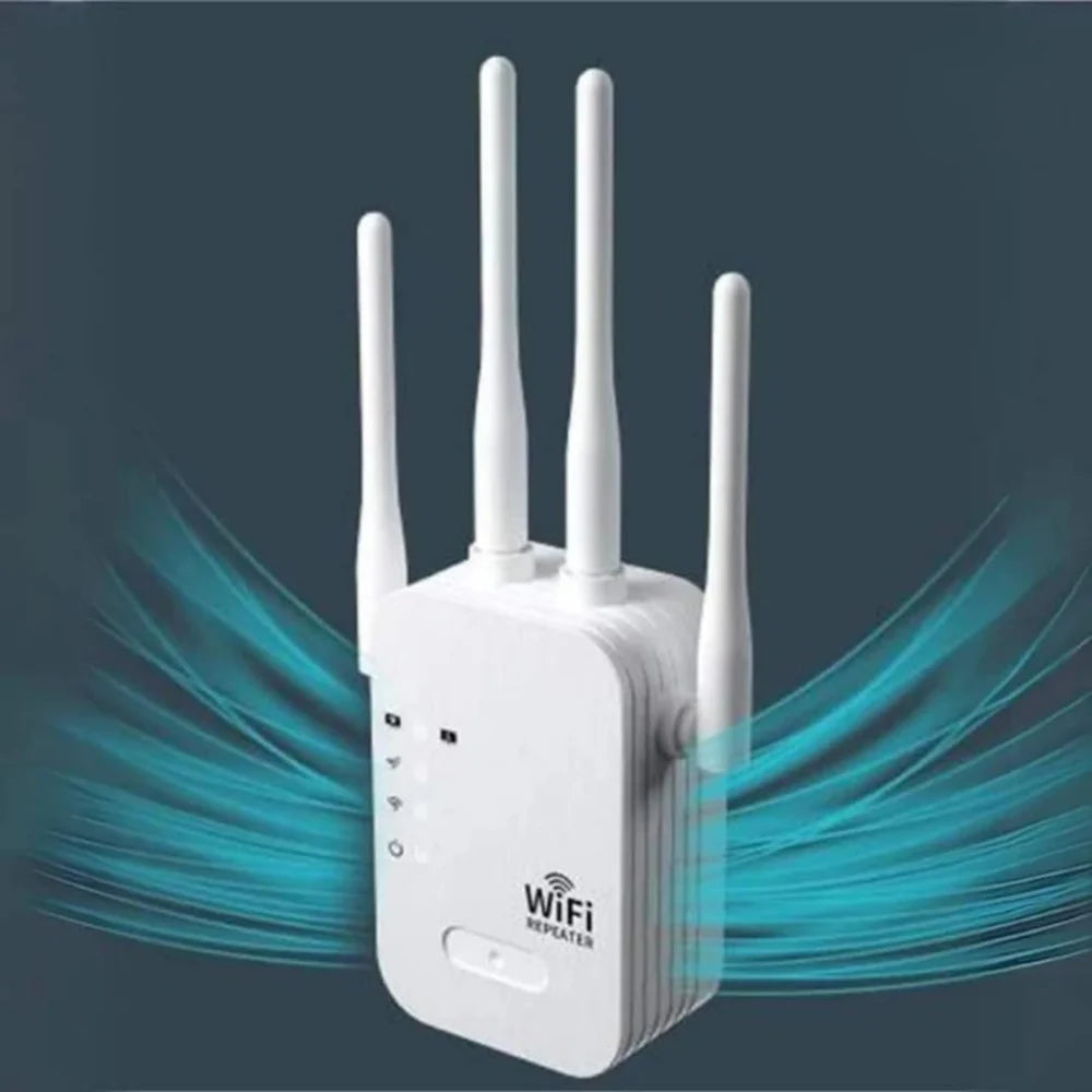 NetVibe – Dual-Band 5G WiFi Range Extender 1200Mbps